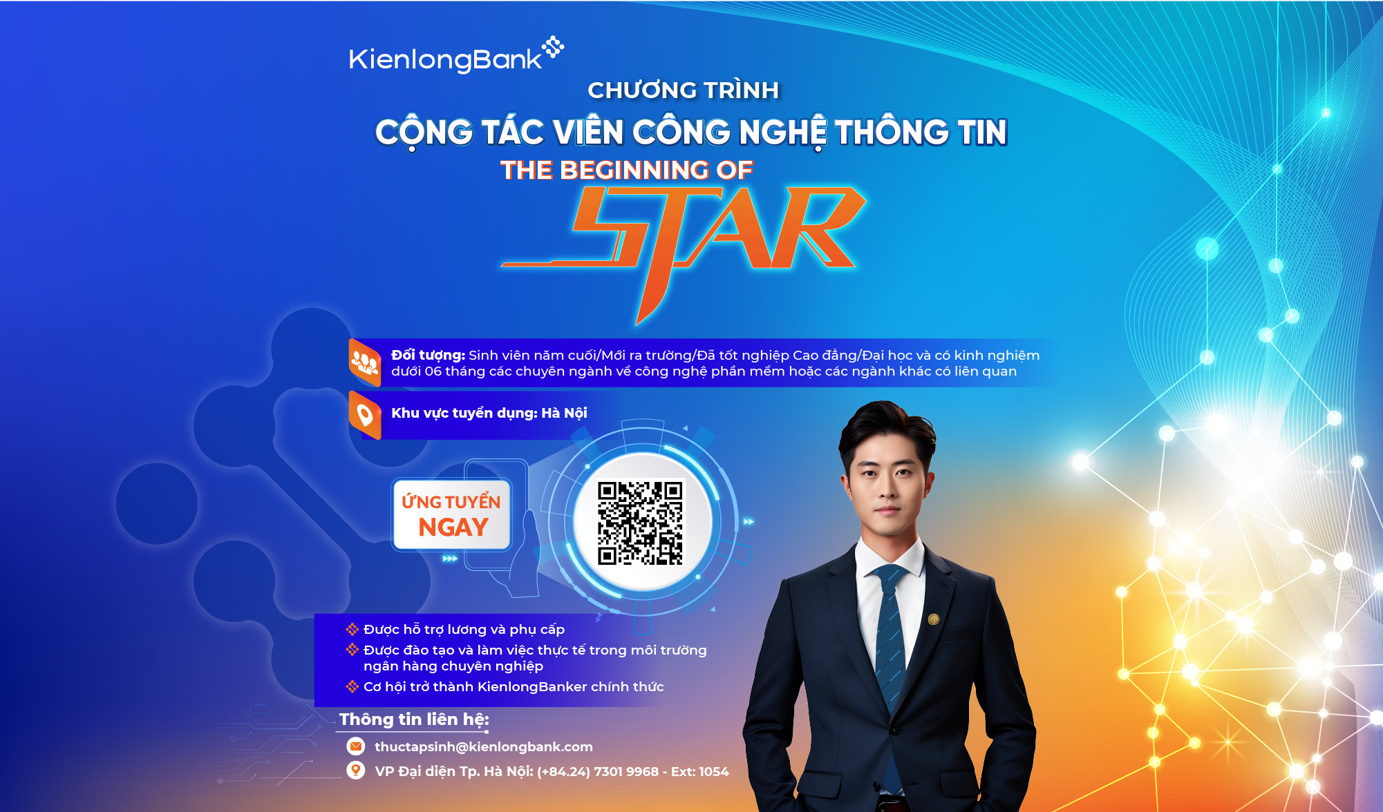 KienlongBank khởi động chiến dịch tuyển dụng – “The Beginning of Star”