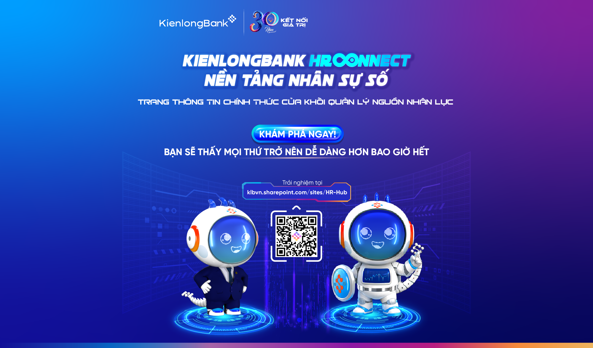 KIENLONGBANK RA MẮT HR CONNECT – NỀN TẢNG NHÂN SỰ SỐ DÀNH RIÊNG CHO CBNV